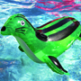 SEAL RIDER WITH BABY