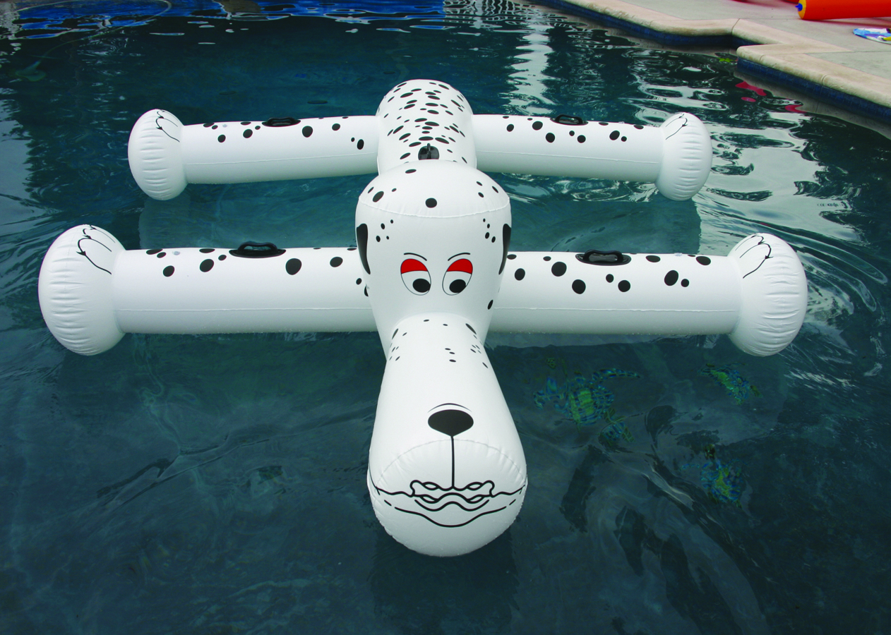 INFLATABLE DOG FLOAT