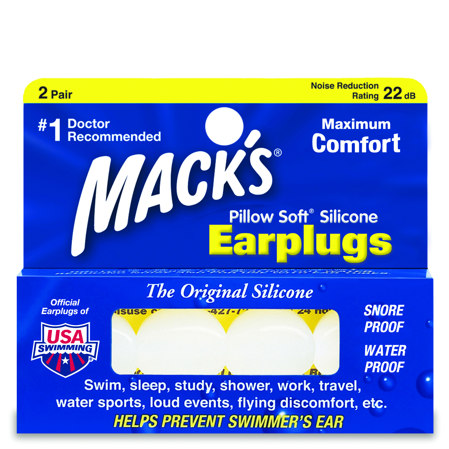 MACK'S� PILLOW SOFT EARPLUGS