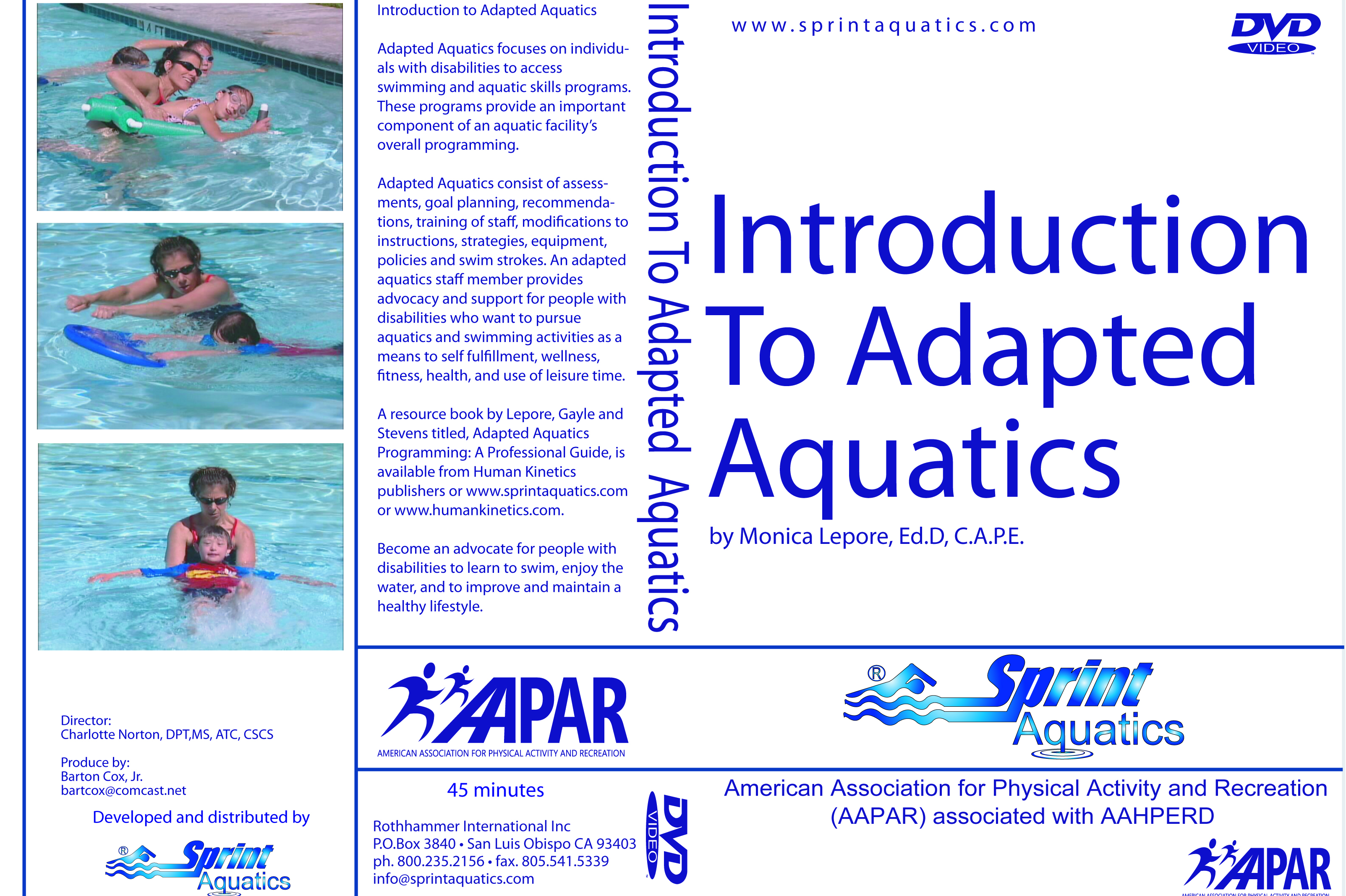 INTRODUCTION TO ADAPTED AQUATICS