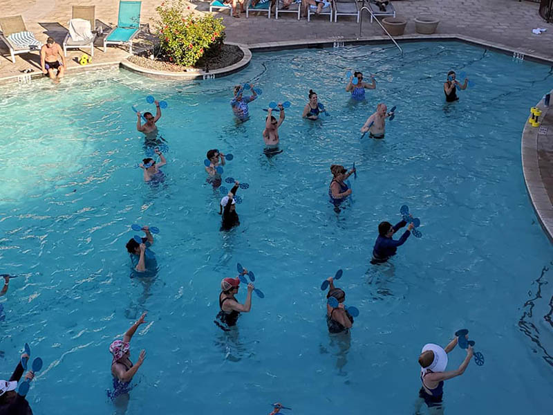 Aquatic Therapy Products Enrich Your Pool Fitness Experience