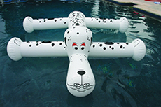 SPRINT AQUATICS INFLATABLE DOG FLOAT