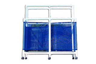 SPRINT AQUATICS WEIGHTS & STORAGE BIN WITH WHEELS
